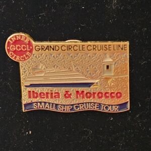 Grand Circle Cruise Line Iberia & Morocco Enamel Pin
